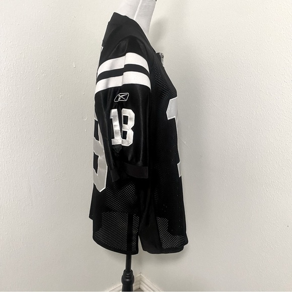 Reebok NFL On Field #18 Peyton Manning Football Jersey Size 48 Black Large EUC - Picture 5 of 10